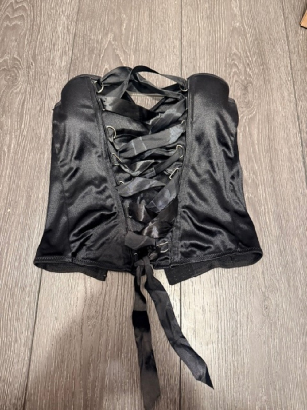 Spirit of Halloween black corset